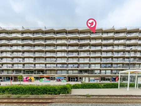 Studio vue mer avec parking à Blankenberge, à 200 m de la plage : photo 6