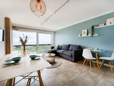 Studio vue mer avec parking à Blankenberge, à 200 m de la plage : photo 7