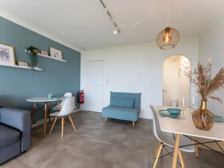 Studio vue mer avec parking à Blankenberge, à 200 m de la plage : photo 9