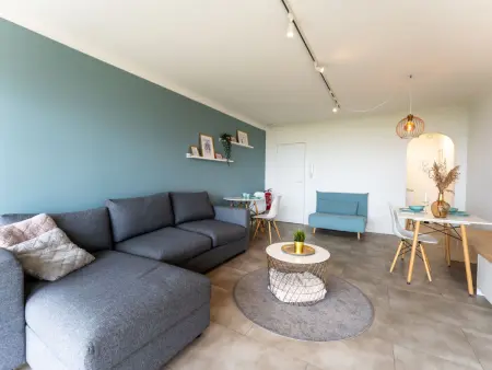 Studio vue mer avec parking à Blankenberge, à 200 m de la plage : photo 14