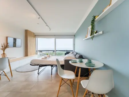 Studio vue mer avec parking à Blankenberge, à 200 m de la plage : photo 19