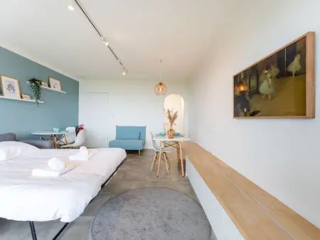 Studio vue mer avec parking à Blankenberge, à 200 m de la plage : photo 20