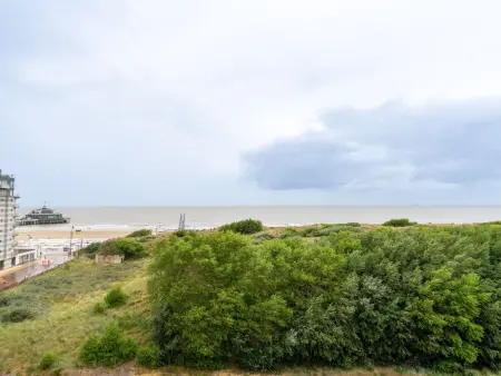 Studio vue mer avec parking à Blankenberge, à 200 m de la plage : photo 25
