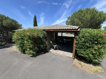 Location chalet à Agde, Chalet avec parking - 6 pers. (zone Mont St Loup)