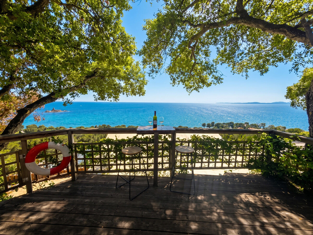 Bungalow 32 m² Saint-Raphaël, piscine et terrasse vue mer - Photo 1