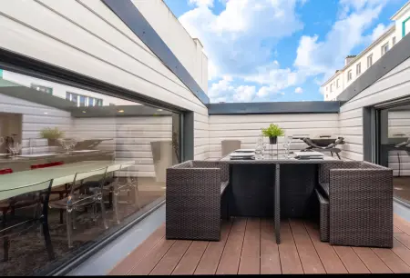 Appartement avec cinéma et jacuzzi à Lorient, 200 m² : photo 40