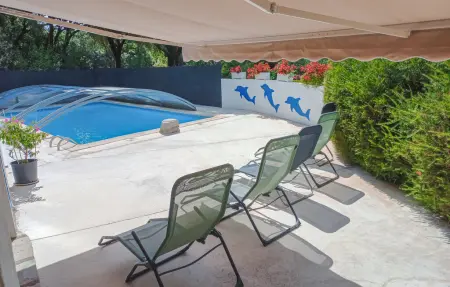 Maison 4 pers. avec piscine à Saint-Jean-du-Pin : photo 8