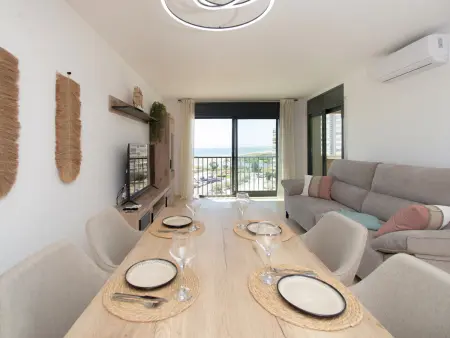 Appartement 4 pers. vue mer à Empuriabrava, 7e étage : photo 4