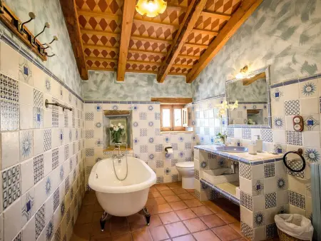 Villa du 14e siècle avec piscine, vignobles - 18 pers. : photo 20