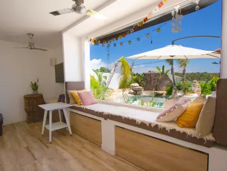 Bungalow avec piscine, clim et animaux OK - 7 pers. - Photo 1