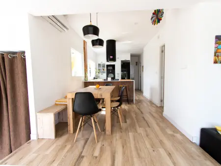 Bungalow avec piscine, clim et animaux OK - 7 pers. - Photo 10