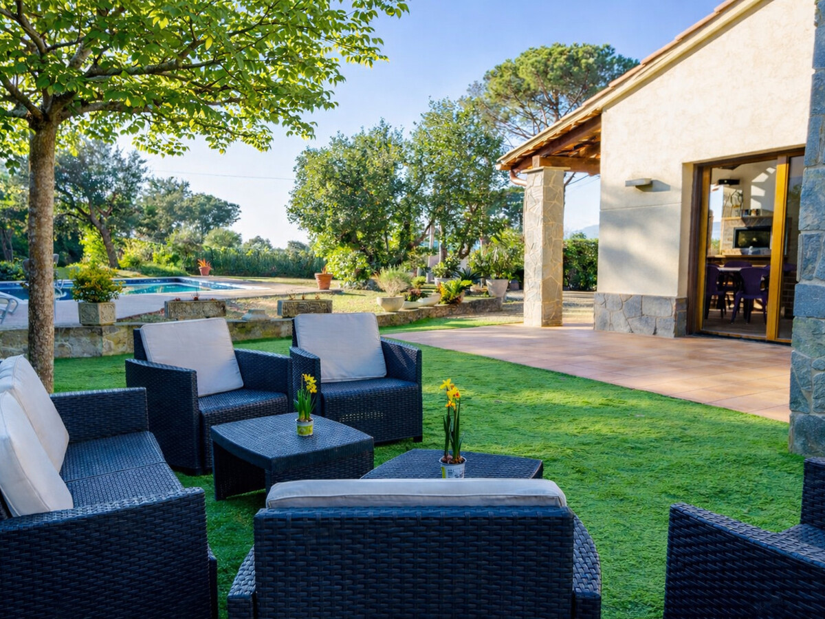 Villa 4 chambres avec piscine et salle de jeux à Sils - Photo 17