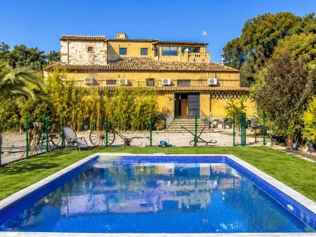 Location villa à Bigues i Riells, Hôtel privé, piscine et animaux OK - 24 pers.