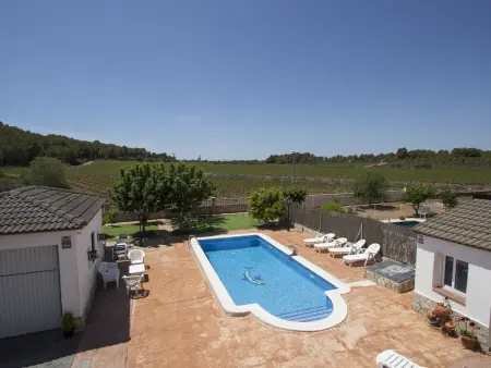 Villa avec piscine privée, vue campagne, Villa 10 personnes à Calafell - Photo 5