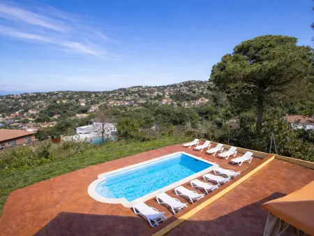 Villa, piscine, animaux admis, vue - 10 pers., Villa 10 personnes à Lloret de Mar - Photo 1