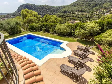 Villa 6 chambres, piscine 5×8m, vue collines près Barcelone : photo 3