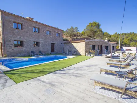 Mas catalan 8 chambres, 20 pers., piscine et vue montagne : photo 6