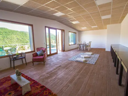 Mas catalan 8 chambres, 20 pers., piscine et vue montagne : photo 8