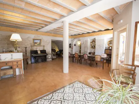 Mas catalan 8 chambres, 20 pers., piscine et vue montagne : photo 11