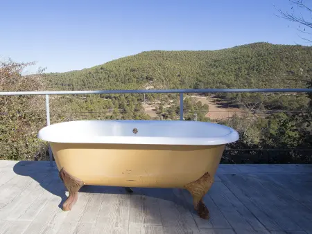 Mas catalan 8 chambres, 20 pers., piscine et vue montagne : photo 23