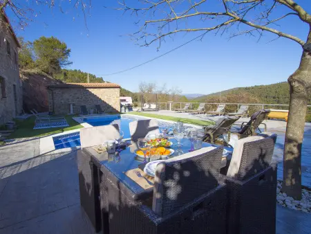 Mas catalan 8 chambres, 20 pers., piscine et vue montagne : photo 31