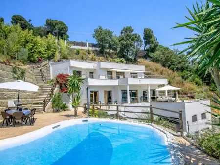 Location villa à Sant Cebrià de Vallalta, Villa moderne en campagne catalane - 9 pers.