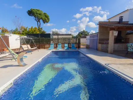 Villa 8 pers. à Sils : piscine eau salée et terrain 1500 m² : photo 19
