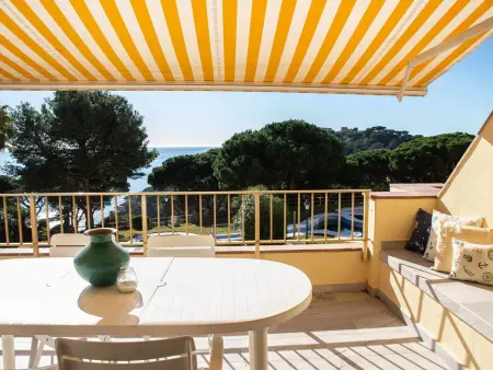 Appartement vue mer S'Agaró, 2 chambres, terrasse : photo 4