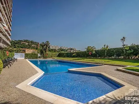 Appartement vue plage Sant Pol, terrasse et piscine : photo 4