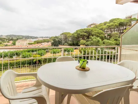Appartement vue plage Sant Pol, terrasse et piscine : photo 8