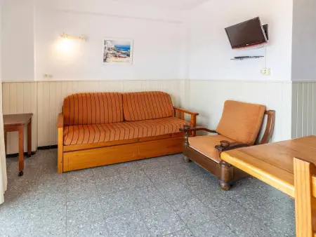 Appartement vue plage Sant Pol, terrasse et piscine : photo 11