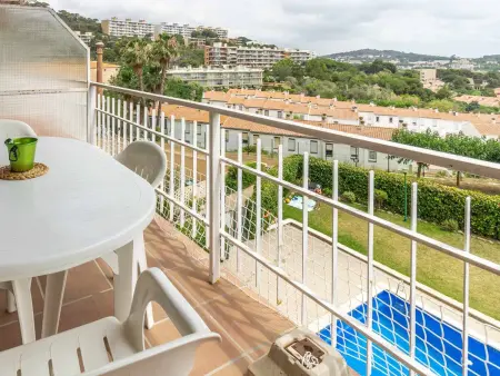 Appartement vue plage Sant Pol, terrasse et piscine : photo 19