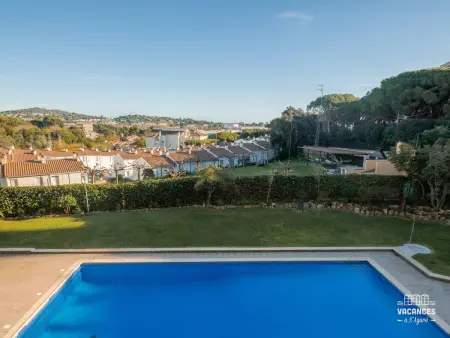 Location appartement à Sant Feliu de Guíxols, Appartement avec parking - 4 pers. vue jardin