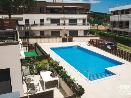 Location appartement à S'Agaró, Duplex avec clim et parking - 6 pers.