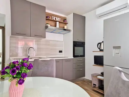Villa Exotic à Maslenica : maison 4 appartements, vue mer : photo 6