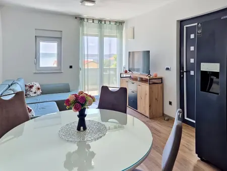 Villa Exotic à Maslenica : maison 4 appartements, vue mer : photo 18