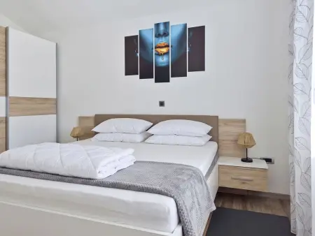 Villa Exotic à Maslenica : maison 4 appartements, vue mer : photo 29
