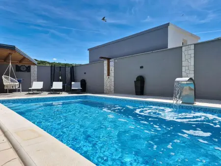 Villa Exotic à Maslenica : maison 4 appartements, vue mer : photo 38