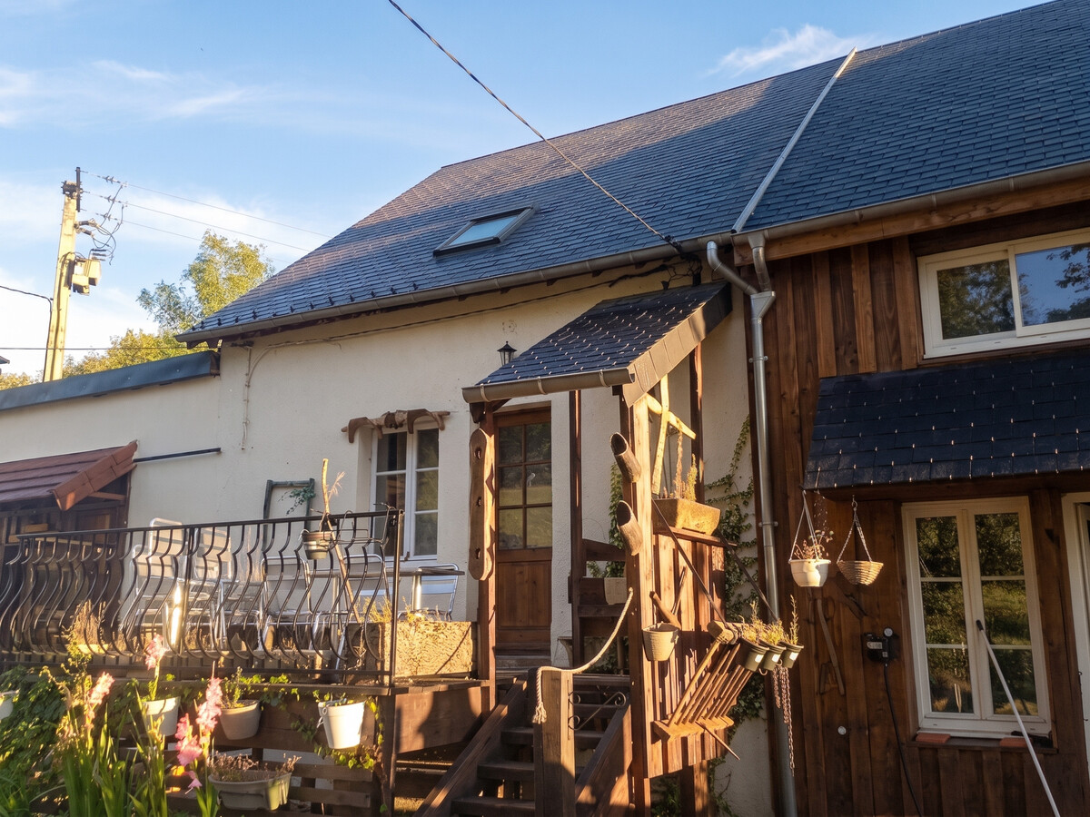 Maison 14 pers. à Cussy-en-Morvan, vue montagne et cabane - Photo 1