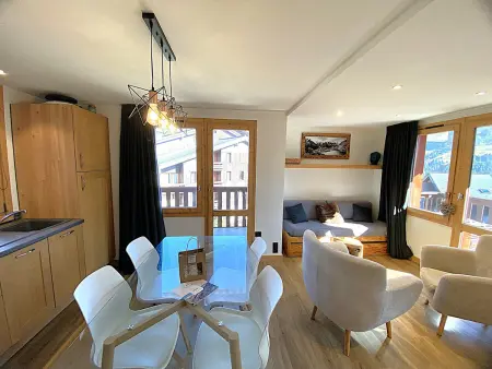 Appartement 4 pers. vue montagne à Méribel, accès piste : photo 11