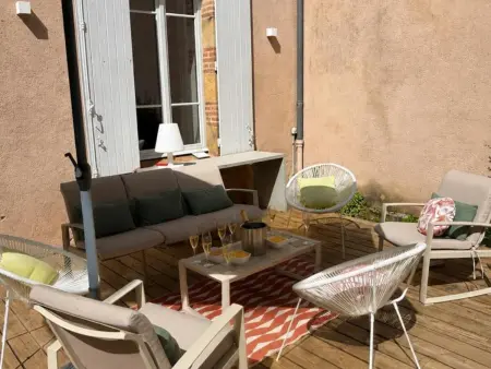 Gîte l'Échappée Belle Moulinoise, piscine chauffée : photo 5