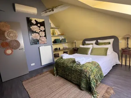 Gîte l'Échappée Belle Moulinoise, piscine chauffée : photo 14