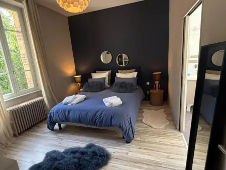 Gîte l'Échappée Belle Moulinoise, piscine chauffée : photo 20