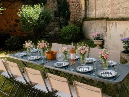 Gîte l'Échappée Belle Moulinoise, piscine chauffée : photo 22