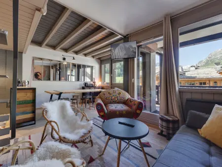 Duplex ski aux pieds, 3 chambres, 6 pers. à Val-d'Isère : photo 4