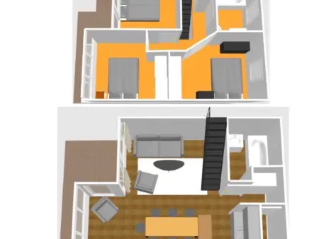 Duplex ski aux pieds, 3 chambres, 6 pers. à Val-d'Isère : photo 16