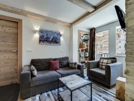 Appartement skis aux pieds à Val-d'Isère, 5 pers., parking : photo 2