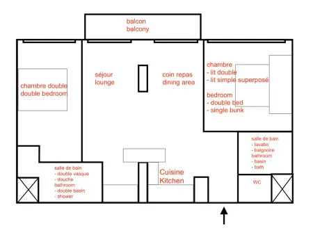 Appartement skis aux pieds à Val-d'Isère, 5 pers., parking : photo 16