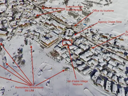 Appartement rénové 4 pers., ski aux pieds à Val-d'Isère : photo 13