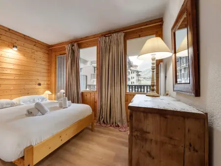 Appart 4 pers., parking couvert, vue pistes Sud : photo 8
